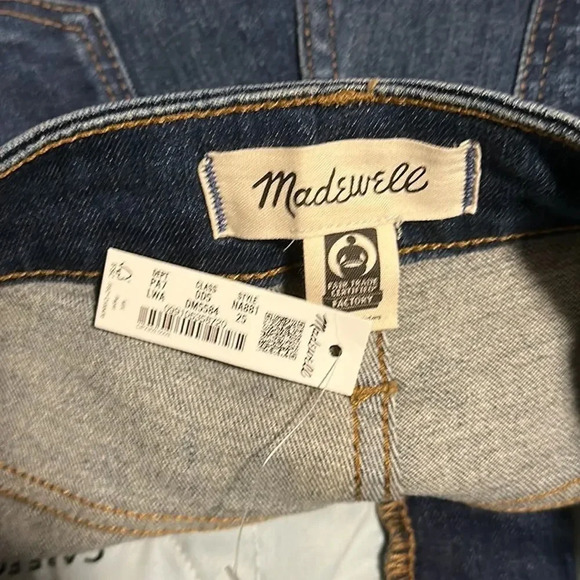 Madewell Curvy High-Rise Skinny Jeans in Lanette Wash Item NA881 Sz 25 - Picture 12 of 16